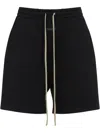 Fear Of God Mens Navy Tailored Brand-patch Relaxed Wool Shorts Xl In Black