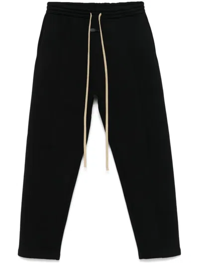 Fear Of God Fleece Track Pants In Black