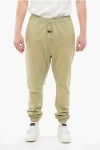 Fear Of God Fleeced Cotton Sweatpants With Nylon Detail