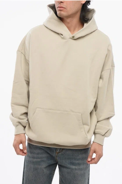 FEAR OF GOD FLOCKED LOGO ETERNAL HOODIE