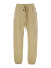 Fear Of God Cotton Elastic Waist Side Pocket Pant In Beige
