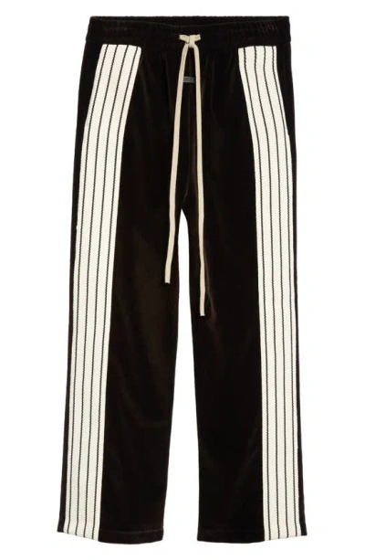 FEAR OF GOD FORUM SIDE STRIPE VELVET PANTS