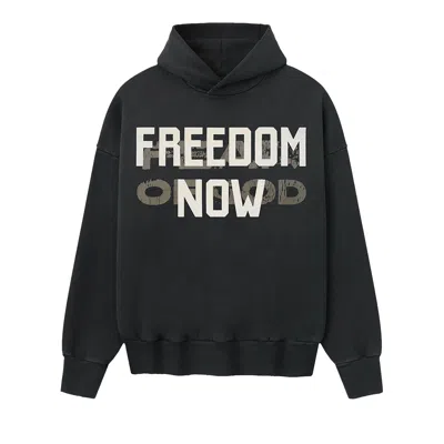 Pre-owned Fear Of God Freedom Now Hoodie 'black' | Men's Size S