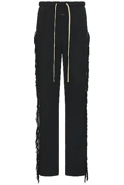 Fear Of God Fringe Sweatpant Clothing In Black