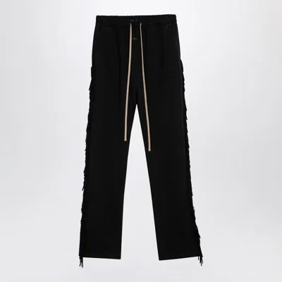 Fear Of God Fringed Jogging Trousers In Black