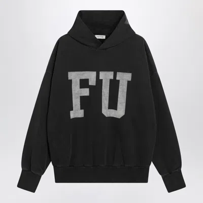 Fear Of God Black Vintage Effect Fu Hoodie