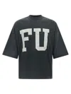 Fear Of God Mens Black Fu Educate Relaxed-fit Cotton-jersey T-shirt In Black