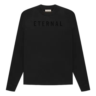 Fear Of God Fw22 Eternal Cotton Ls T-shirt 'black'