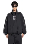 Fear Of God Giacca Da Pista Moderna Con Bordature In Black