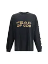 Fear Of God Graphic Longsleeve In Black