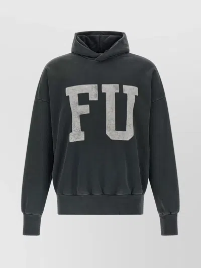 FEAR OF GOD GRAPHIC PRINT HOODED SWEATSHIRT DESIGN