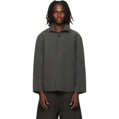 Fear Of God Gray Garment Dyed Cotton Sport Jacket