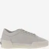 Fear Of God Grey Aerobic Logo Sneakers In Grey