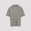 Fear Of God Oversized Viscose Blend T-shirt In Grey