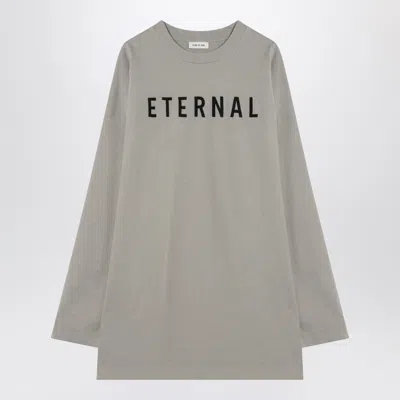 FEAR OF GOD FEAR OF GOD GREY DOVE GREY ETERNAL T SHIRT
