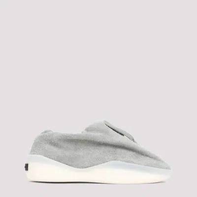 FEAR OF GOD GREY SUEDE SNEAKERS