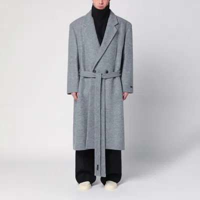 Fear Of God Grey Wool Double-breasted Coat