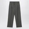 Fear Of God Grey Wool Pants With Drawstring Men In Gray