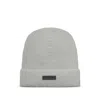 Fear Of God Knitted Hat With Logo In Gray