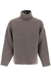 Fear Of God High Neck Drop Shoulder Jumper In Multi