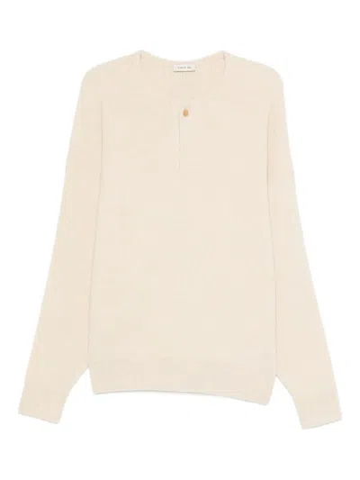 Fear Of God "henley" Sweater Clothing In Pink