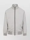 Fear Of God Cement Grey High Neck Track Jacket In Gray