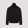 Fear Of God Oversized Cotton-blend Jersey Half-zip Sweatshirt In Black