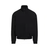 Fear Of God Black Zipped Jacket In Black