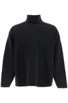 Fear Of God High-neck Ottoman Pullover In Gray