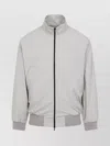 Fear Of God Cement Grey High Neck Track Jacket In Gray