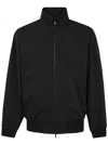 Fear Of God Black Nylon Bomber With High Collar