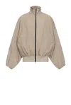 Fear Of God Men's High-necked Vented Track Jacket With In Deer