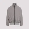 Fear Of God High Neck Track Jacket With Balloon Sleeves In Deer