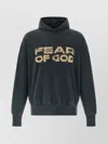 Fear Of God Hooded Long Sleeve Knitwear Garment In Black