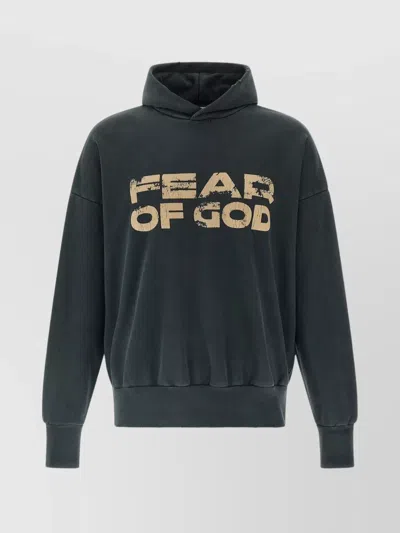 FEAR OF GOD HOODED LONG SLEEVE KNITWEAR GARMENT