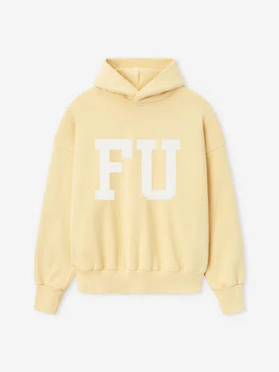 Fear Of God Long-sleeved Sweatshirt In Yellow