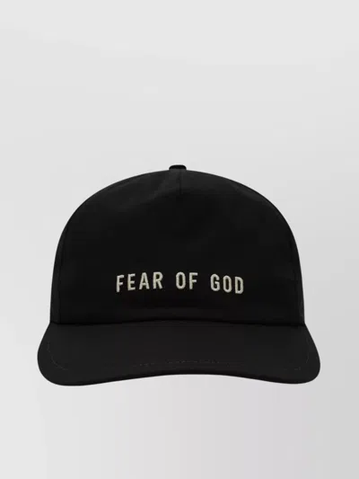 Fear Of God Iconic Baseball Cap With Curved Brim In Black