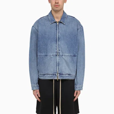 FEAR OF GOD FEAR OF GOD INDIGO BLUE DENIM JACKET