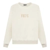 Fear Of God Inside Out Crewneck Sweatshirt 'cream Heather' In White