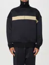Fear Of God Black Stripe Track Jacket In Black