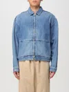 Fear Of God Denim Trucker Casual Jackets And Parka Blue In Denim