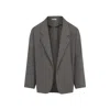 Fear Of God Cotton-blend Blazer In Gray