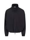 Fear Of God High Collar Track Jacket In Black