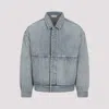 Fear Of God Long Sleeve Collared Front Pocket Jacket In Blue