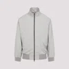 Fear Of God Cement Grey High Neck Track Jacket In Gray