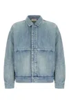 Fear Of God Denim Trucker Casual Jackets And Parka Blue In Indigo 2