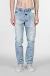 Fear Of God Repaired Classic Jeans With Vintage Hand-distressing