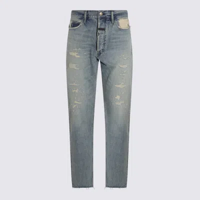 FEAR OF GOD JEANS REPAIRED INDIGO