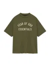 Fear Of God Jersey Crewneck Tee In Military