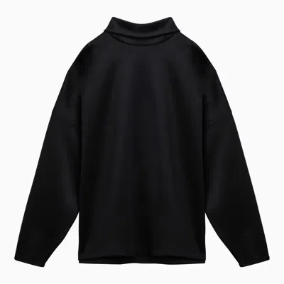 Fear Of God Split High Neck Ls Top Clothing In Black